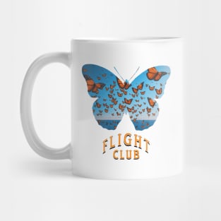 Monarch Butterflies Flight Club Mug